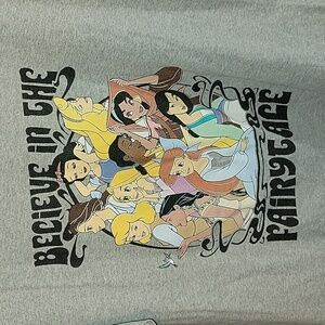 Disney Princesses Graphic Tshirt "Believe in the Fairy Tale"